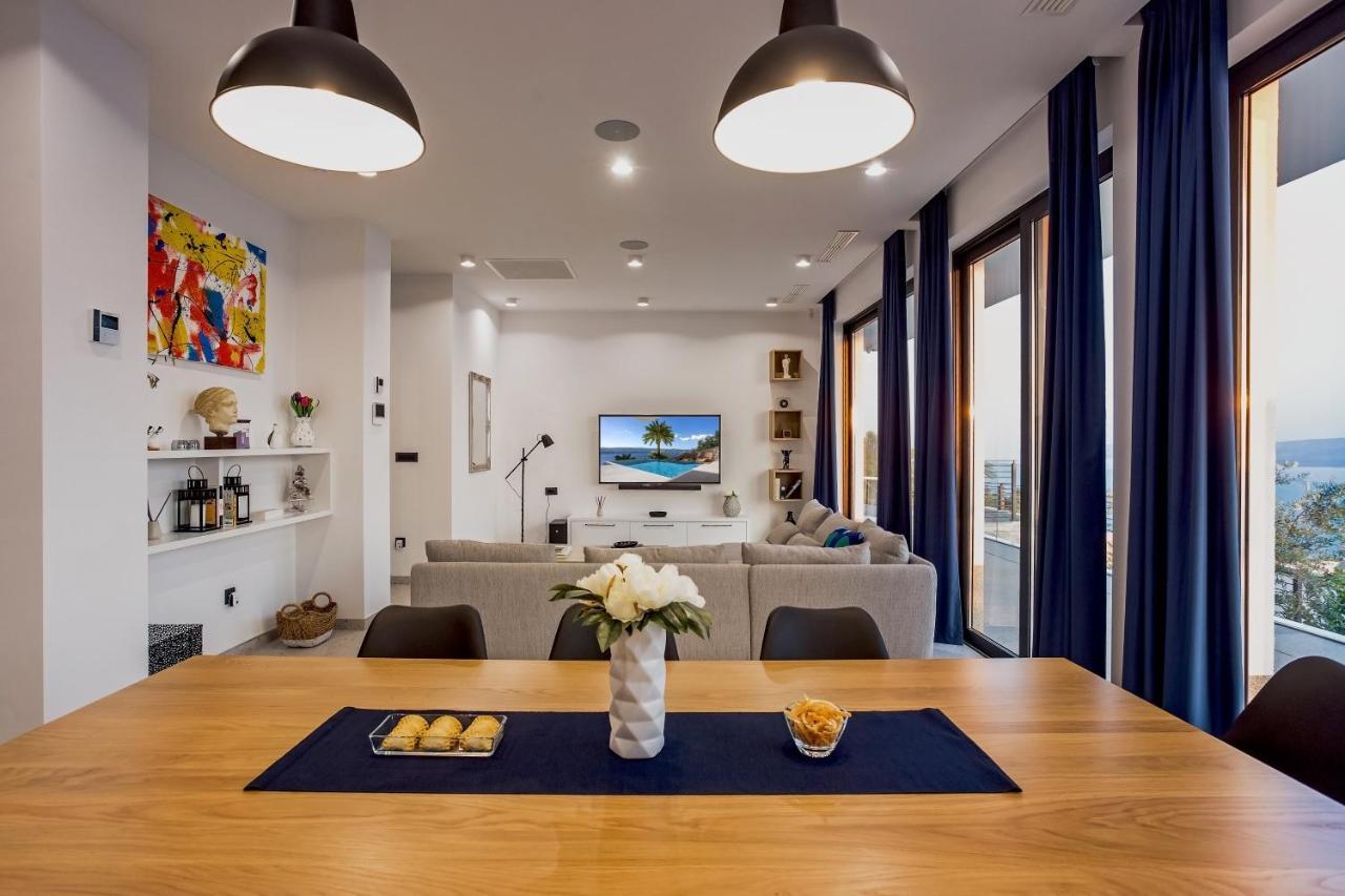 Villa Dispet With Heated Pool, Jacuzzi, Sauna And Cinema Čelina Kültér fotó