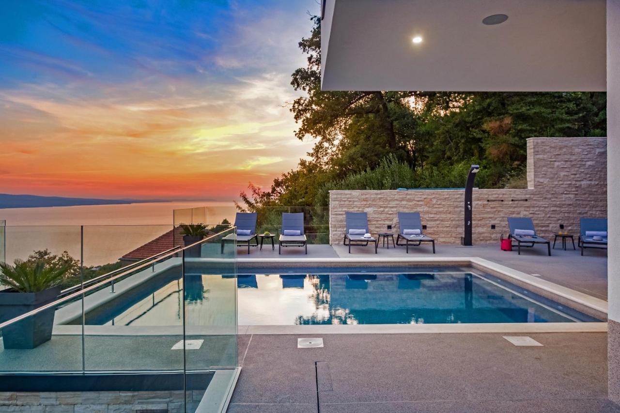 Villa Dispet With Heated Pool, Jacuzzi, Sauna And Cinema Čelina Kültér fotó