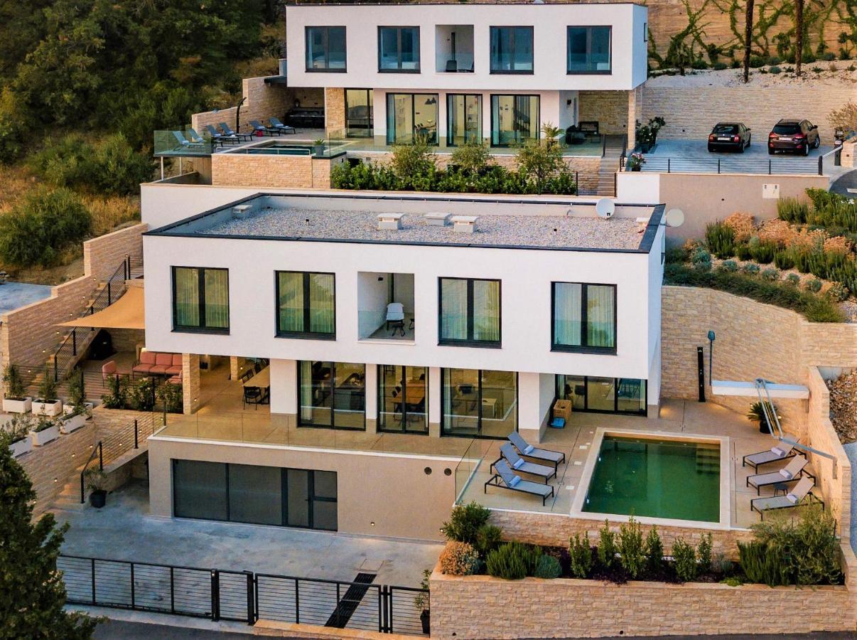 Villa Dispet With Heated Pool, Jacuzzi, Sauna And Cinema Čelina Kültér fotó